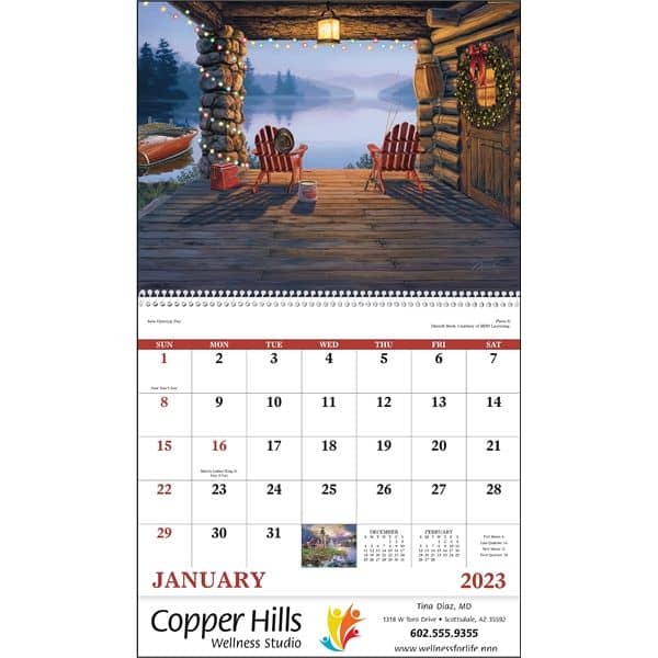 Spiral Scenic Memories 2022 Appointment Calendar