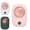 Leafless Hanging Handheld Mini Usb Charging Silent Neck Fan