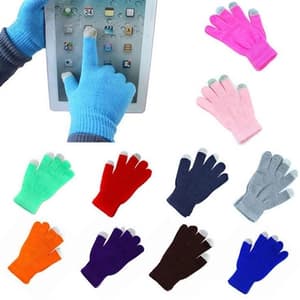 Smartphone Acrylic Touch Screen Knit Gloves