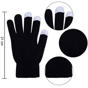 Unisex Knit Winter Warm Anti-Slip Touchscreen Texting Gloves