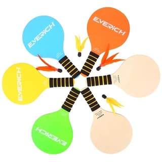 Paddleboard Racket Game Wooden Racket Beach Paddle Game Set | EverythingSwag USA