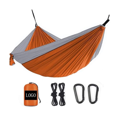 Portable Double Camping Travel Hammock with Tree Straps