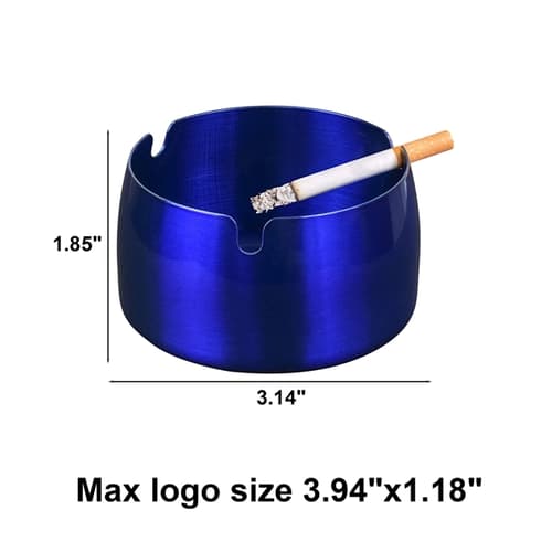 Stainless Steel  Windproof Ashtray