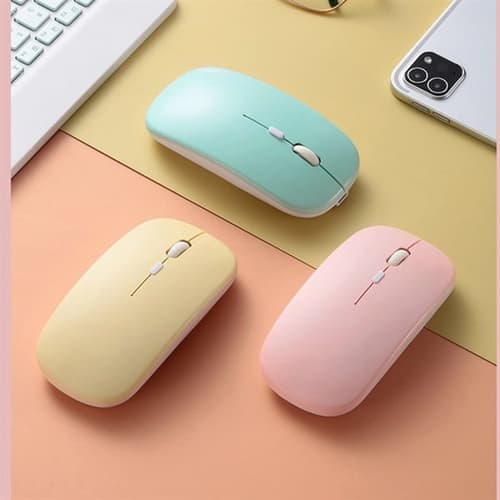 Simple Rechargeable Wireless Bluetooth Silent Quiet Mouse