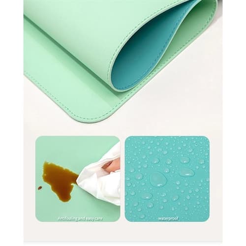 Waterproof Long Keyboard Non-Slip Mouse Mat Dual-Sided Pad