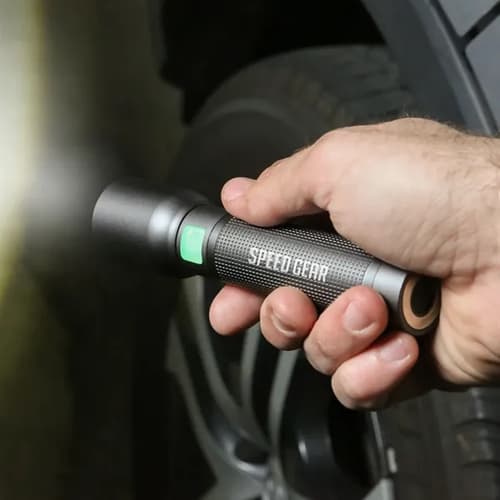 Swag Flashlight reNew Zoom Rechargeable Flashlight With Case | EverythingSwag USA