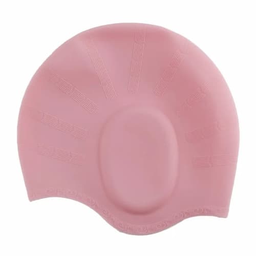 Waterproof Silicone Swim Cap Non-Slip Flexible Bathing Hats