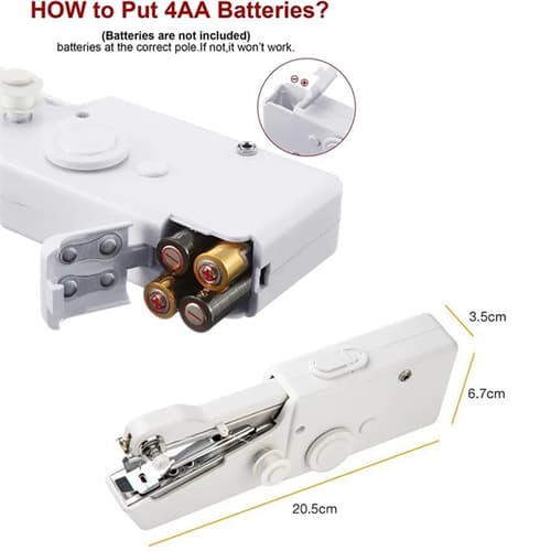 Portable Home Handheld Stitch Mini Sewing Machine DIY Tool