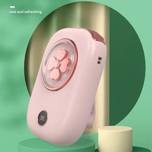 Leafless Hanging Handheld Mini Usb Charging Silent Neck Fan