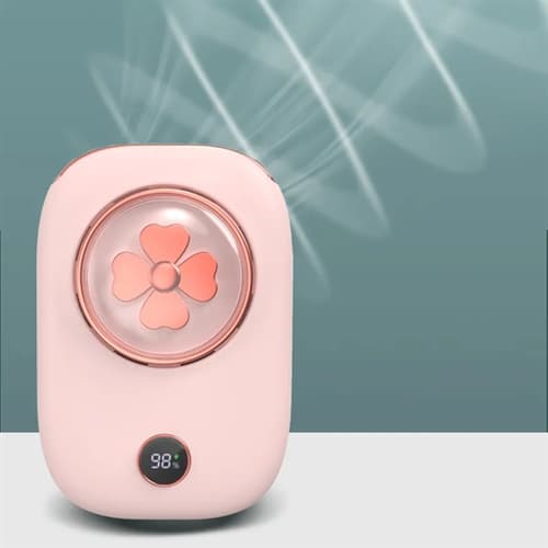 Leafless Hanging Handheld Mini Usb Charging Silent Neck Fan