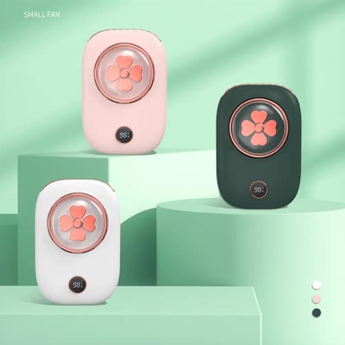 Leafless Hanging Handheld Mini Usb Charging Silent Neck Fan