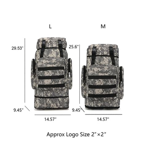 80L Large Capacity Hiking Backpack