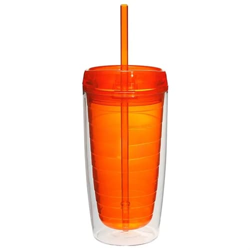 Tumblers 16 oz. Acrylic Insulated Coffee Travel Mugs