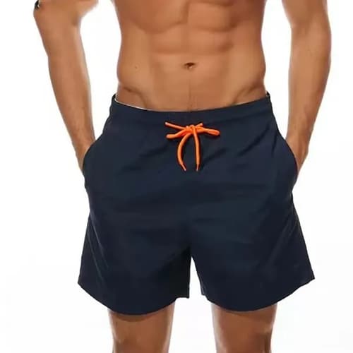 Mens Swim Shorts 4 Way Stretch Mesh Liner Trunks