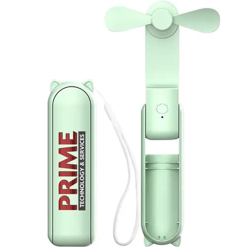 1500mAh Handheld Fan and Power Bank