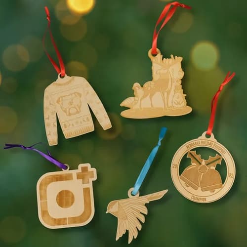 Wood Ornaments