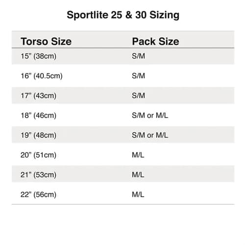 Osprey Sportlite™ 25 - S/M