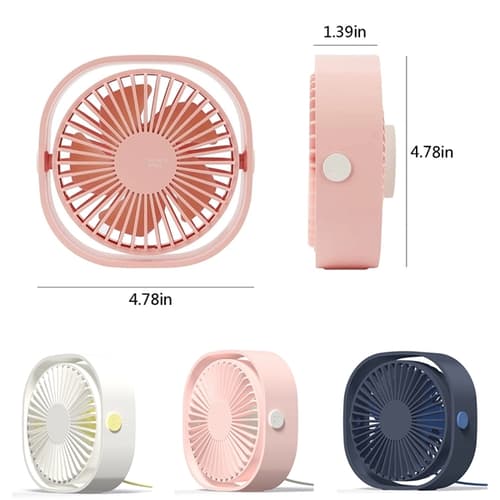 Portable Small Personal USB Desktop Table Cooling Desk Fan