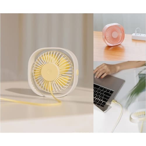 Portable Small Personal USB Desktop Table Cooling Desk Fan