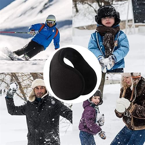 Classic Fleece Unisex Winter Warm Earmuffs Ear Warmers