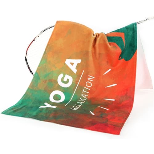 15"x 25" Sublimated Microfiber Terry Rally Towel