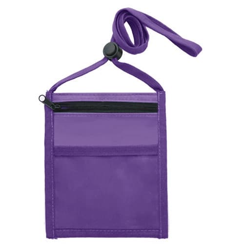 Medium Size Blank Neck Wallet