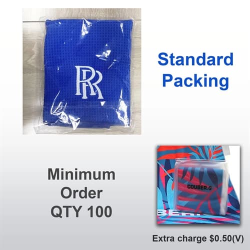15"x 25" Sublimated Microfiber Terry Rally Towel