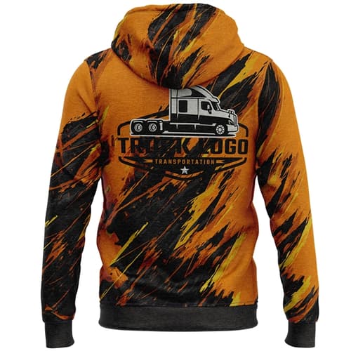 250 GSM Fleece Hoodie W/ Front Zipper & Pockets