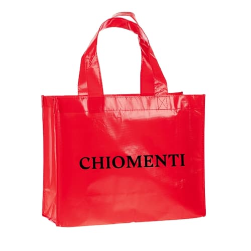 110 GSM Non-Woven Laminated W/ Gusset Tote Bag (16"X13"X6")
