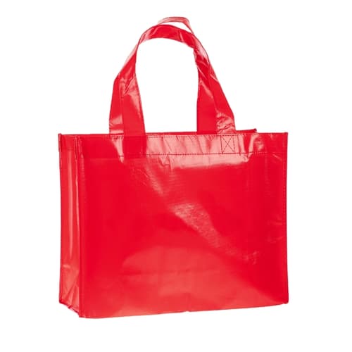 110 GSM Non-Woven Laminated W/ Gusset Tote Bag (16"X13"X6")