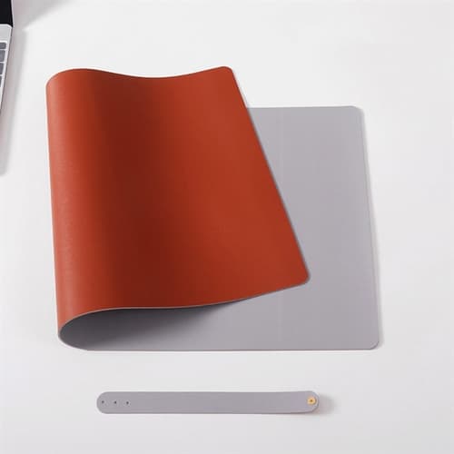 Office Large Leather Computer Desk Pad With Strap | EverythingSwag USA