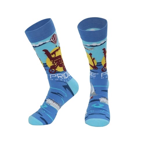 white christmas dresses Custom Dress Socks main image 1