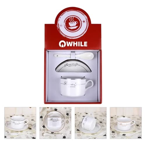 Tea Cups and Saucers Set