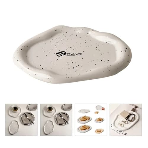 Custom Ceramic Cake Dessert & Fruit Dish Plate