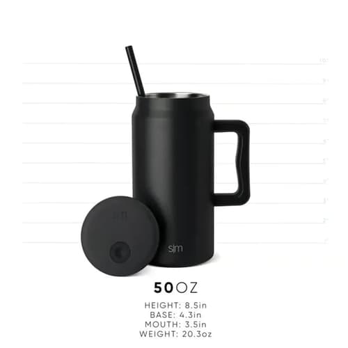 50 oz Simple Modern® Stainless Steel Insulated Trek Tumbler