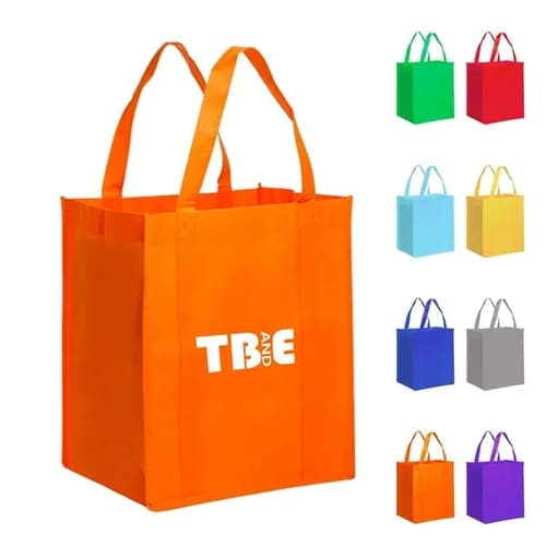 Customized Silkscreen Non woven Tote Bag