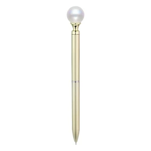 Big Pearl Metal Ballpoint Pen