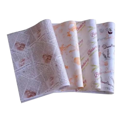 Custom Printed Food Wrapping Paper