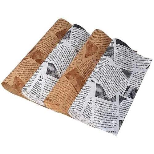 Custom Printed Food Wrapping Paper