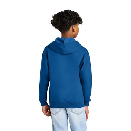 Jerzees - Youth NuBlend Full-Zip Hooded Sweatshirt.
