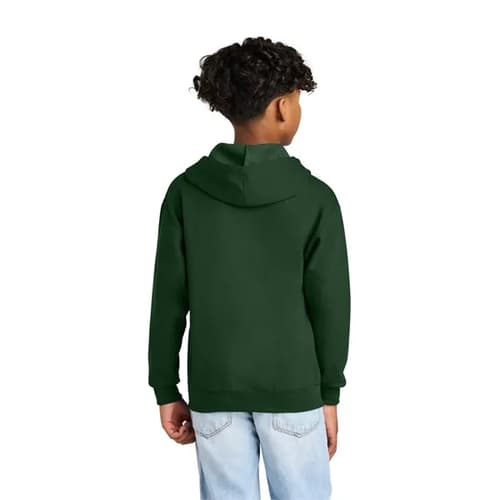 Jerzees - Youth NuBlend Full-Zip Hooded Sweatshirt.