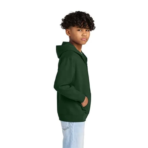 Jerzees - Youth NuBlend Full-Zip Hooded Sweatshirt.
