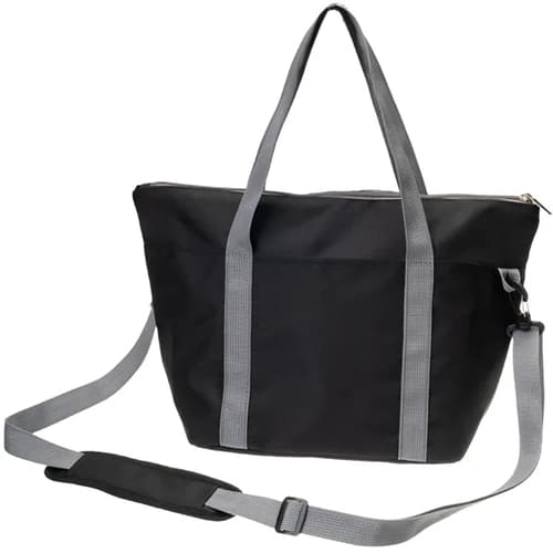 Insulated Lunch Bag with Crossbody Strap and Pockets