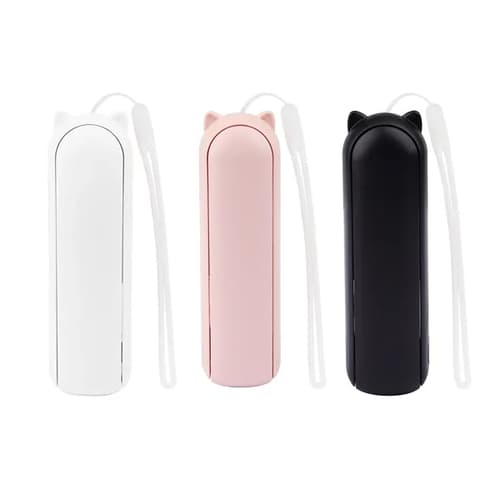 Personal USB Foldable Fan Mini Handheld  W/ Power Bank