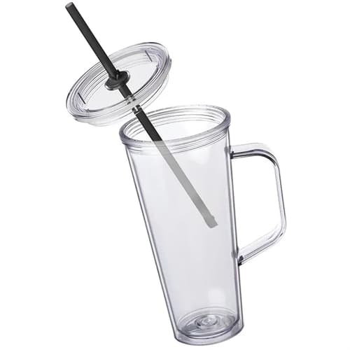 Plastic Tumbler with Handle 24 oz.