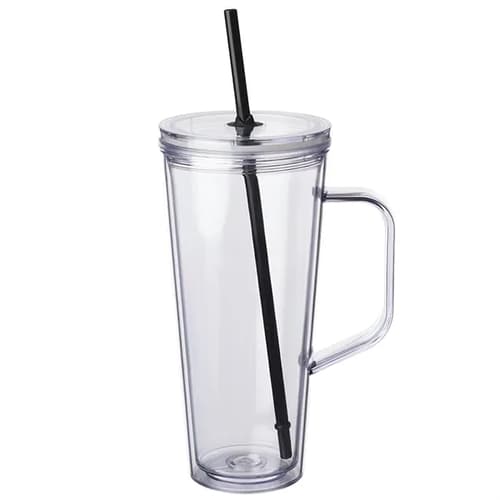 Plastic Tumbler with Handle 24 oz.