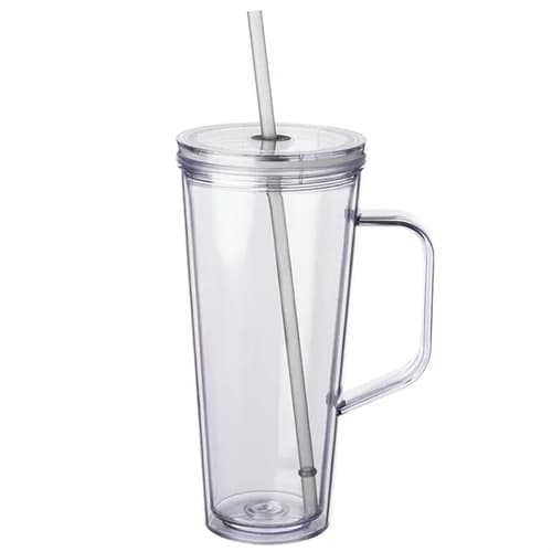 Plastic Tumbler with Handle 24 oz.