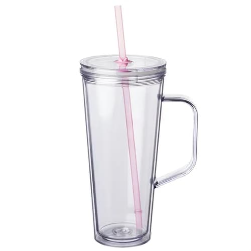 Plastic Tumbler with Handle 24 oz.