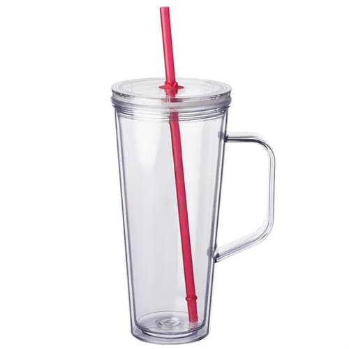 Plastic Tumbler with Handle 24 oz.