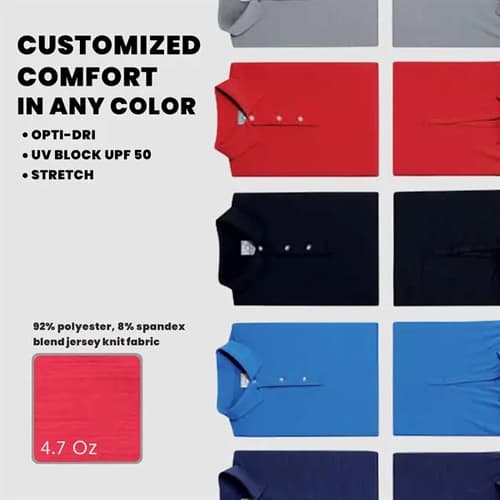 Callaway® Opti-Shield Tonal Performance Men's Polo Shirt